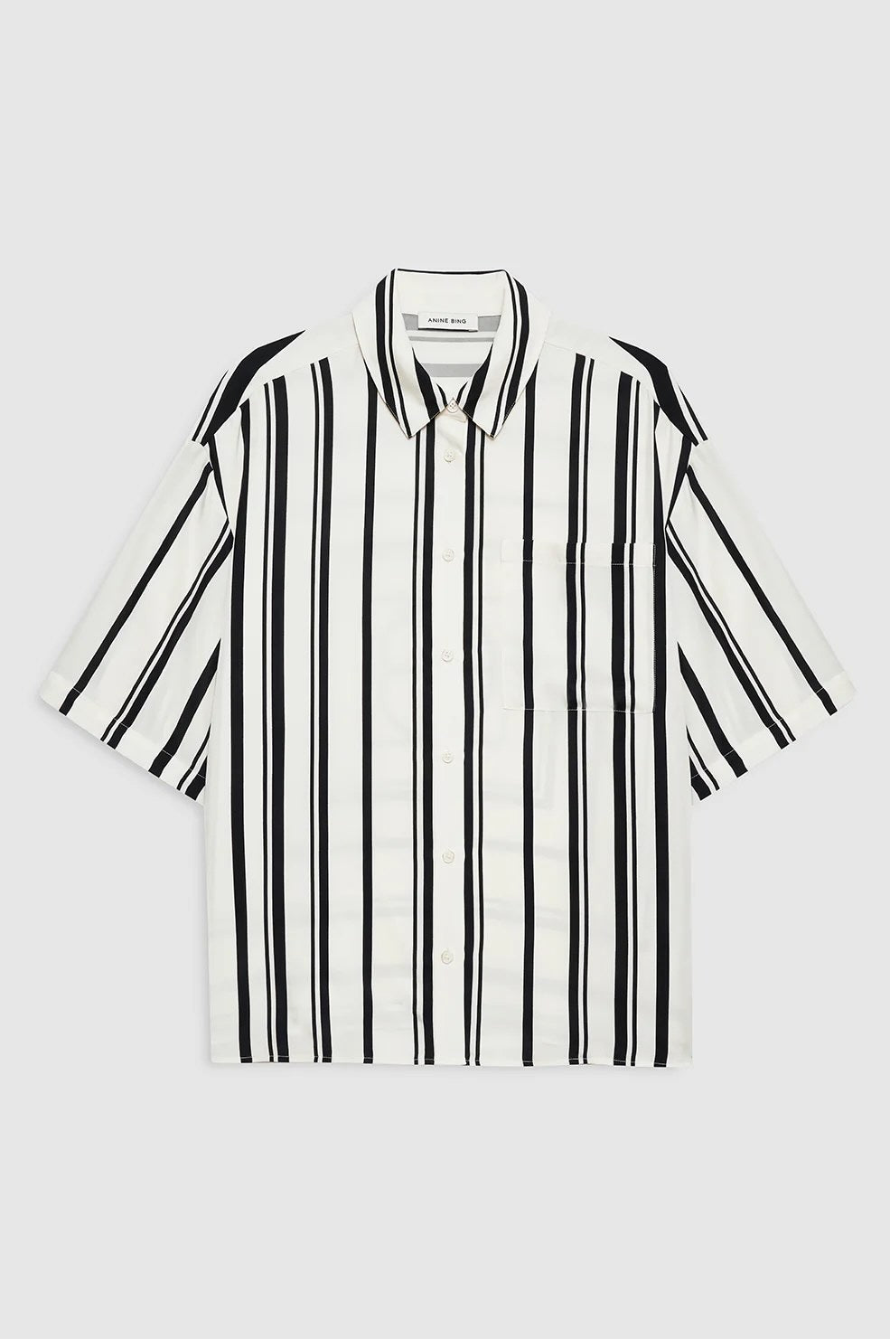 CAMISA COLORMARFIL RAYAS NEGRAS