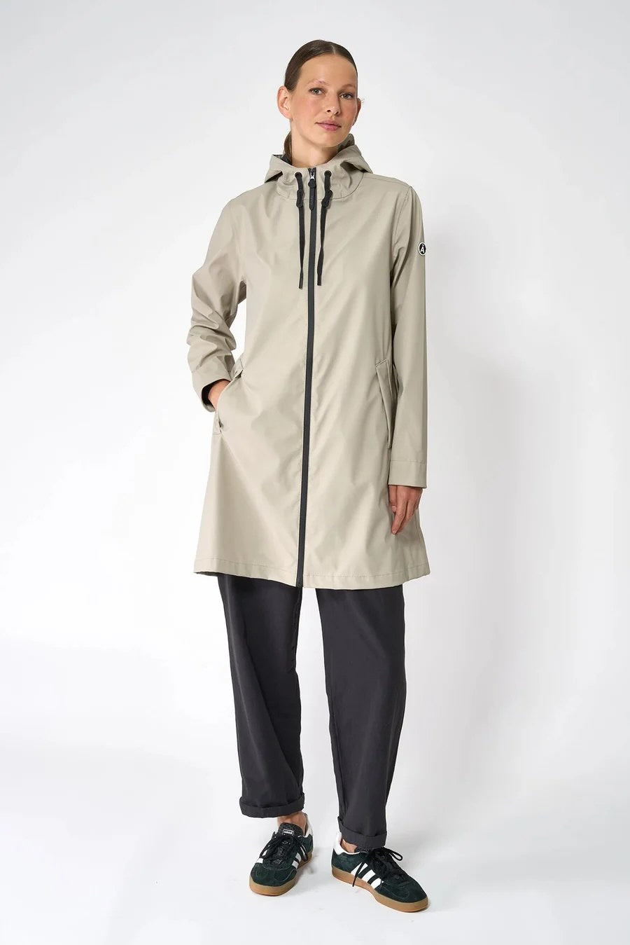 PARKA COLORBEIGE