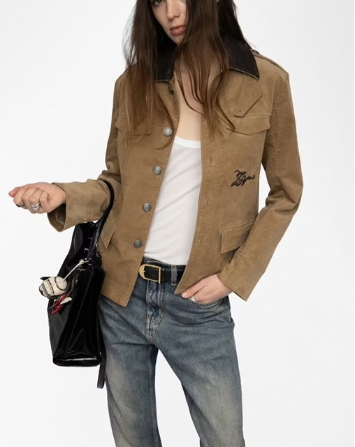 CHAQUETA COLORCAMEL