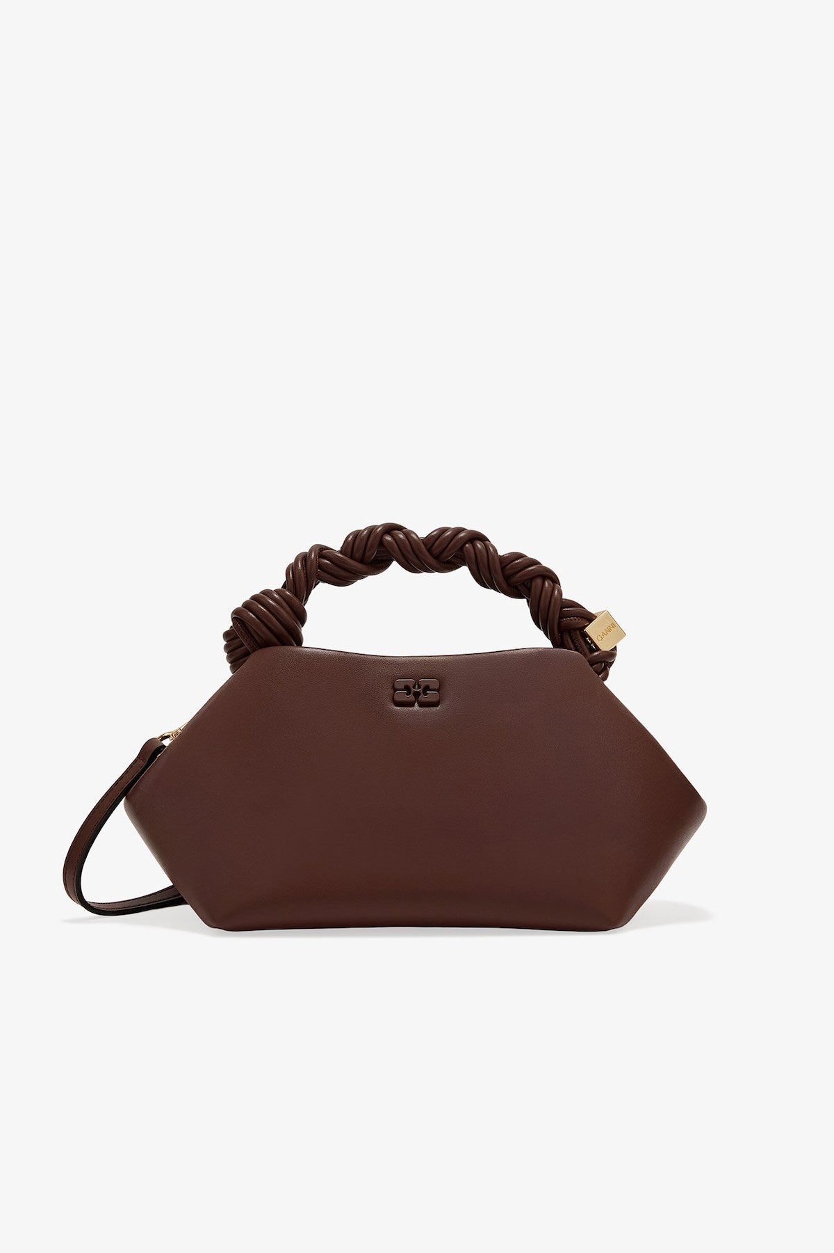 BOLSO GANNI COLOR MARRON