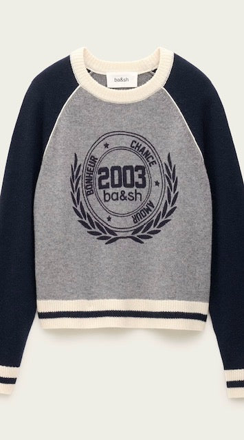 JERSEY BA&SH COLOR GRIS