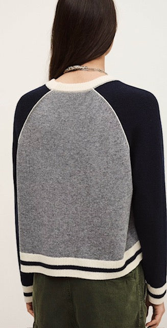 JERSEY BA&SH COLOR GRIS