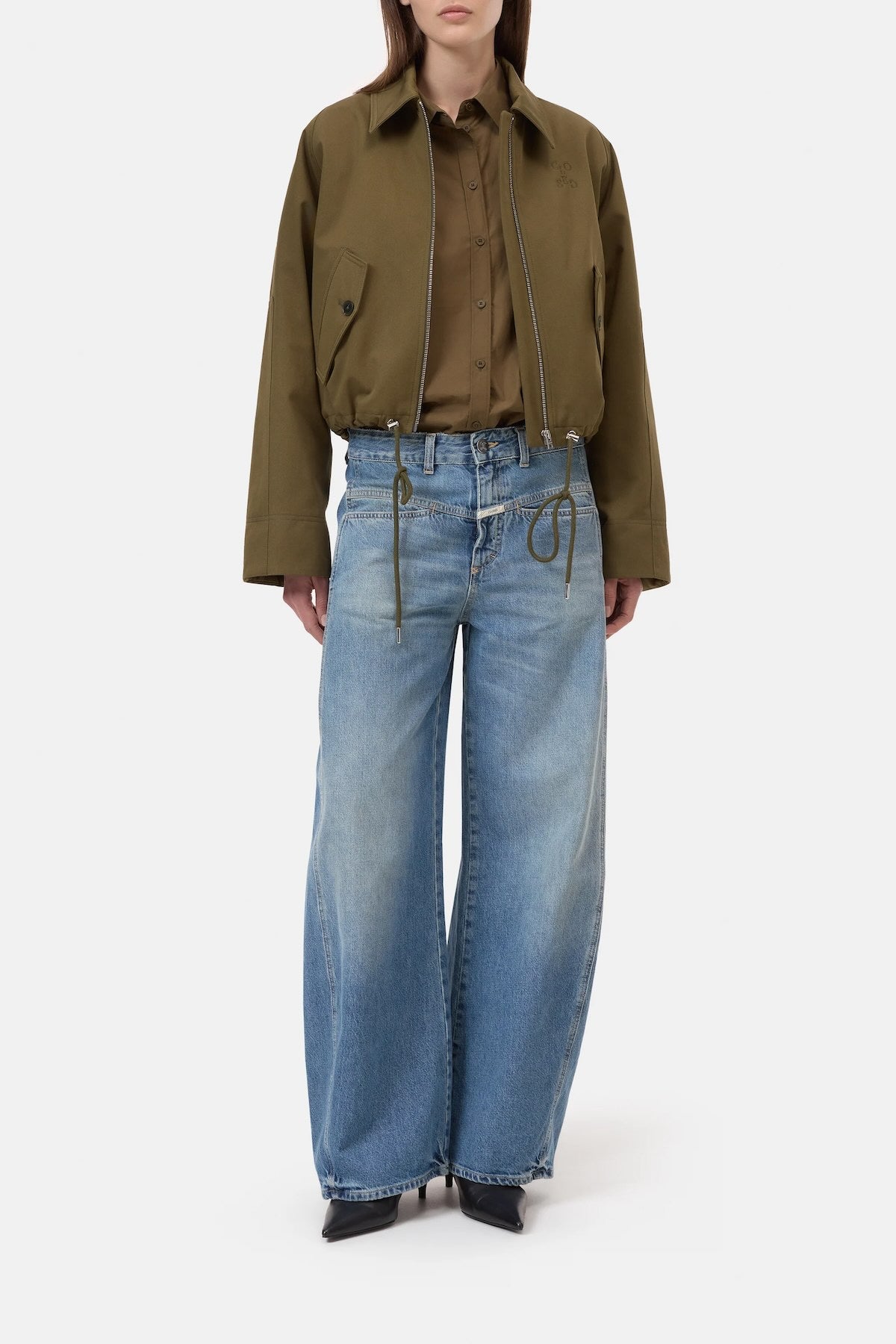 PANTALON CLOSED COLOR AZUL
