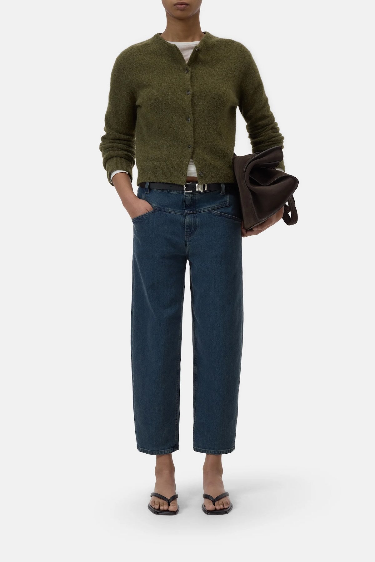 PANTALON CLOSED COLOR AZUL