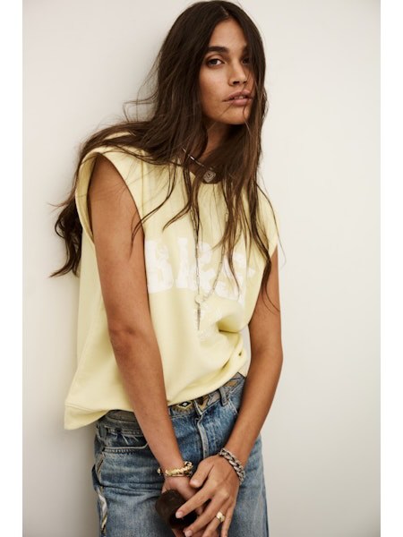 CAMISETA BA&SH COLOR AMARILLO