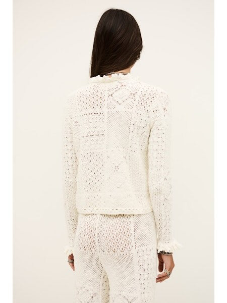 CHAQUETA BA&SH COLOR BLANCO