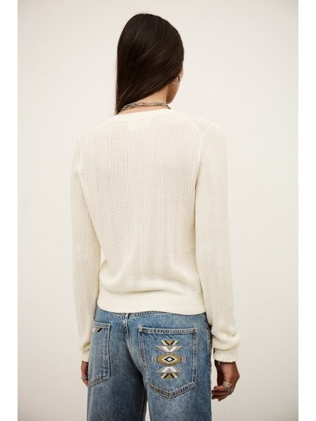 CHAQUETA BA&SH COLOR BLANCO