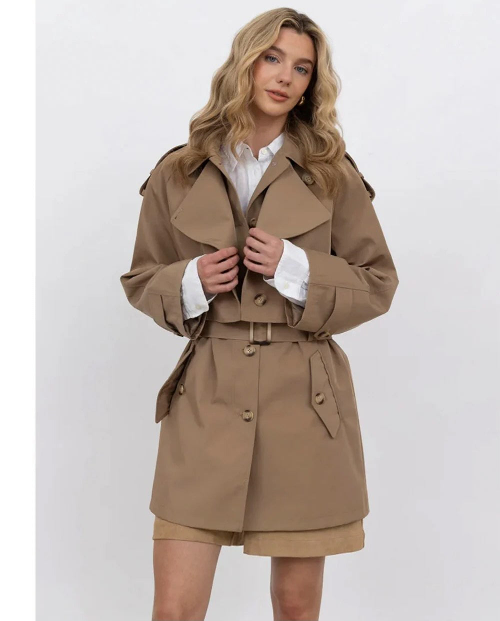 GABARDINA URBANCODE COLOR CAMEL