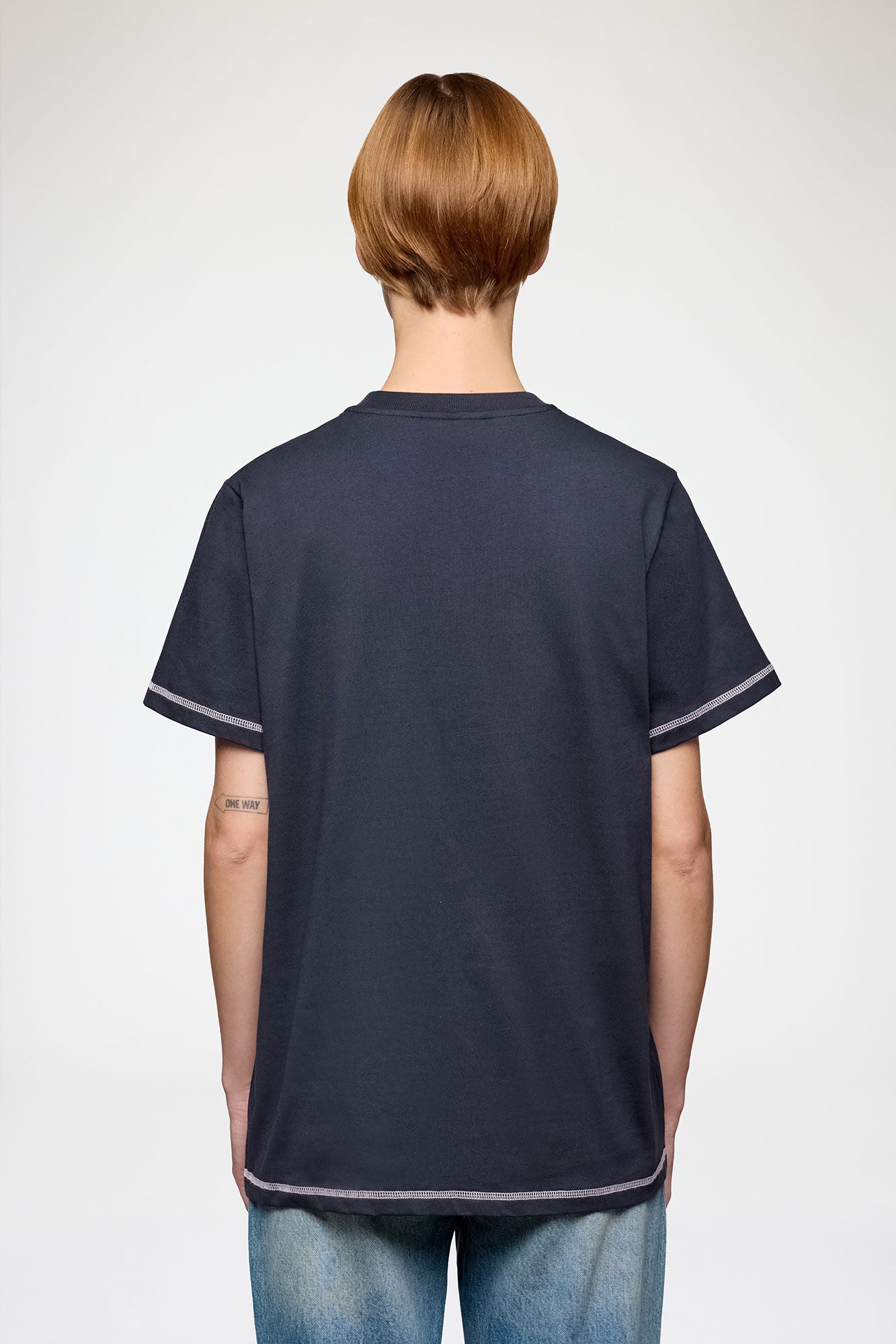 CAMISETA GANNI COLOR GRIS