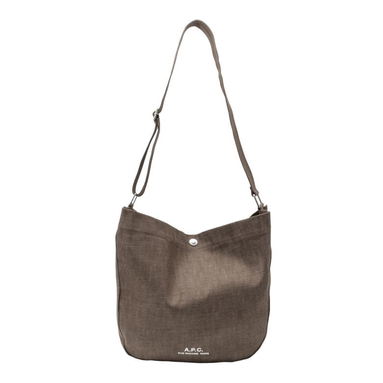 BOLSO A.P.C. COLOR MARRON