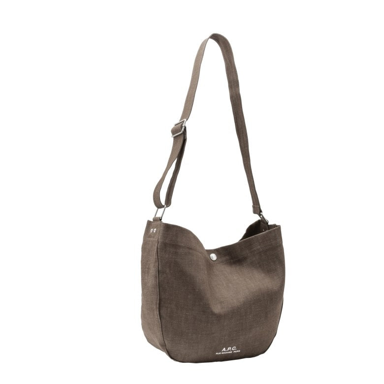 BOLSO A.P.C. COLOR MARRON