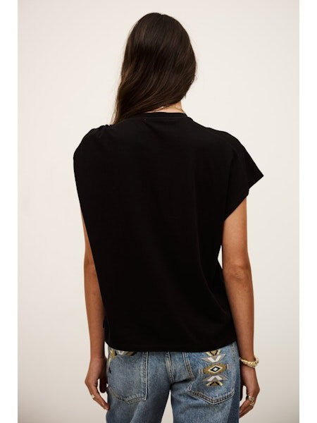 CAMISETA BA&SH COLOR NEGRO
