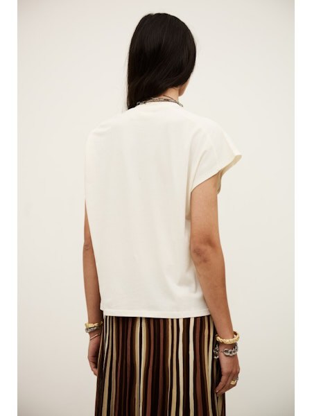 CAMISETA BA&SH COLOR BLANCO