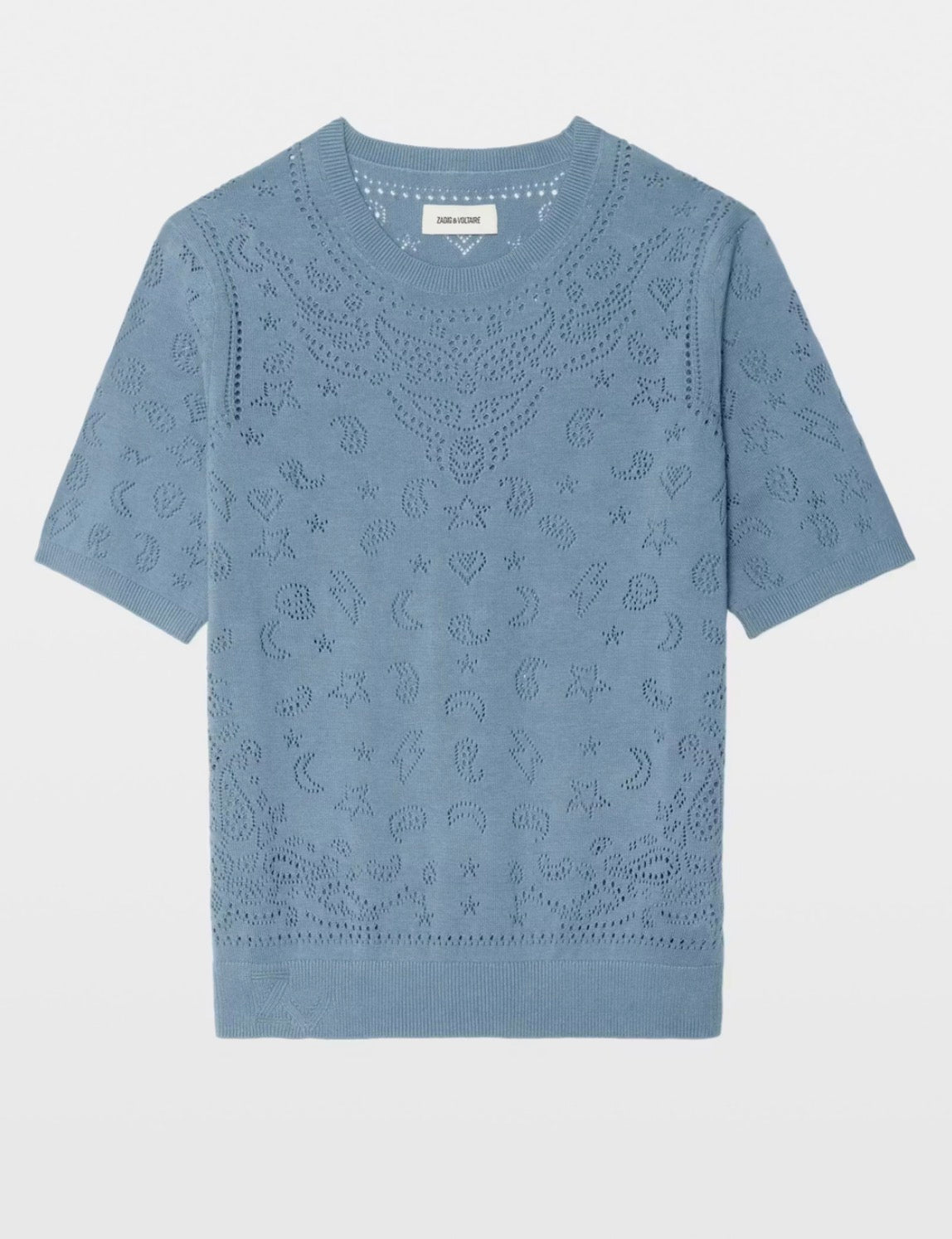 TOP ZADIG ET VOLTAIRE COLOR AZUL