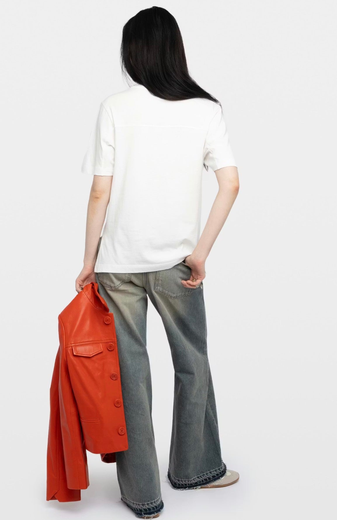 CAMISETA ZADIG ET VOLTAIRE COLOR BLANCO / MARINO
