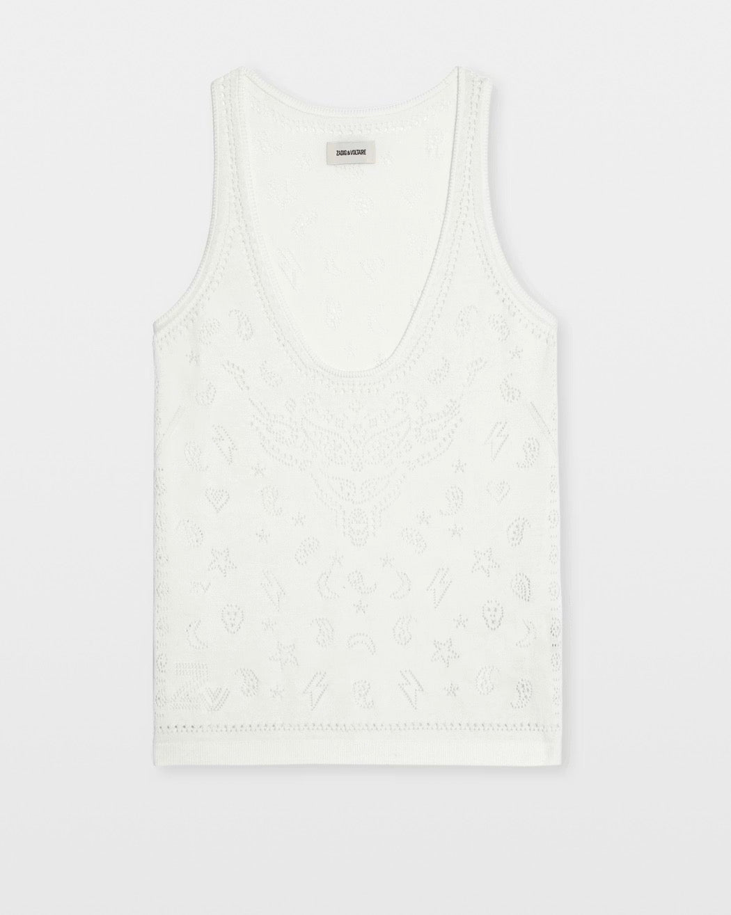 TOP ZADIG ET VOLTAIRE COLOR BLANCO / MARINO