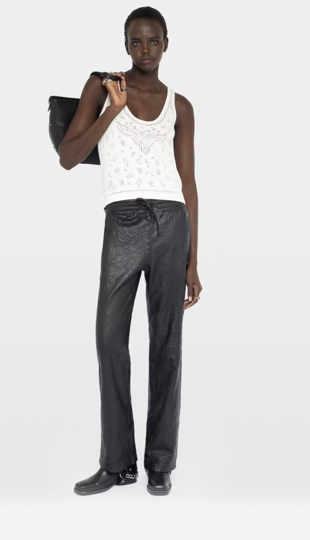 TOP ZADIG ET VOLTAIRE COLOR BLANCO / MARINO