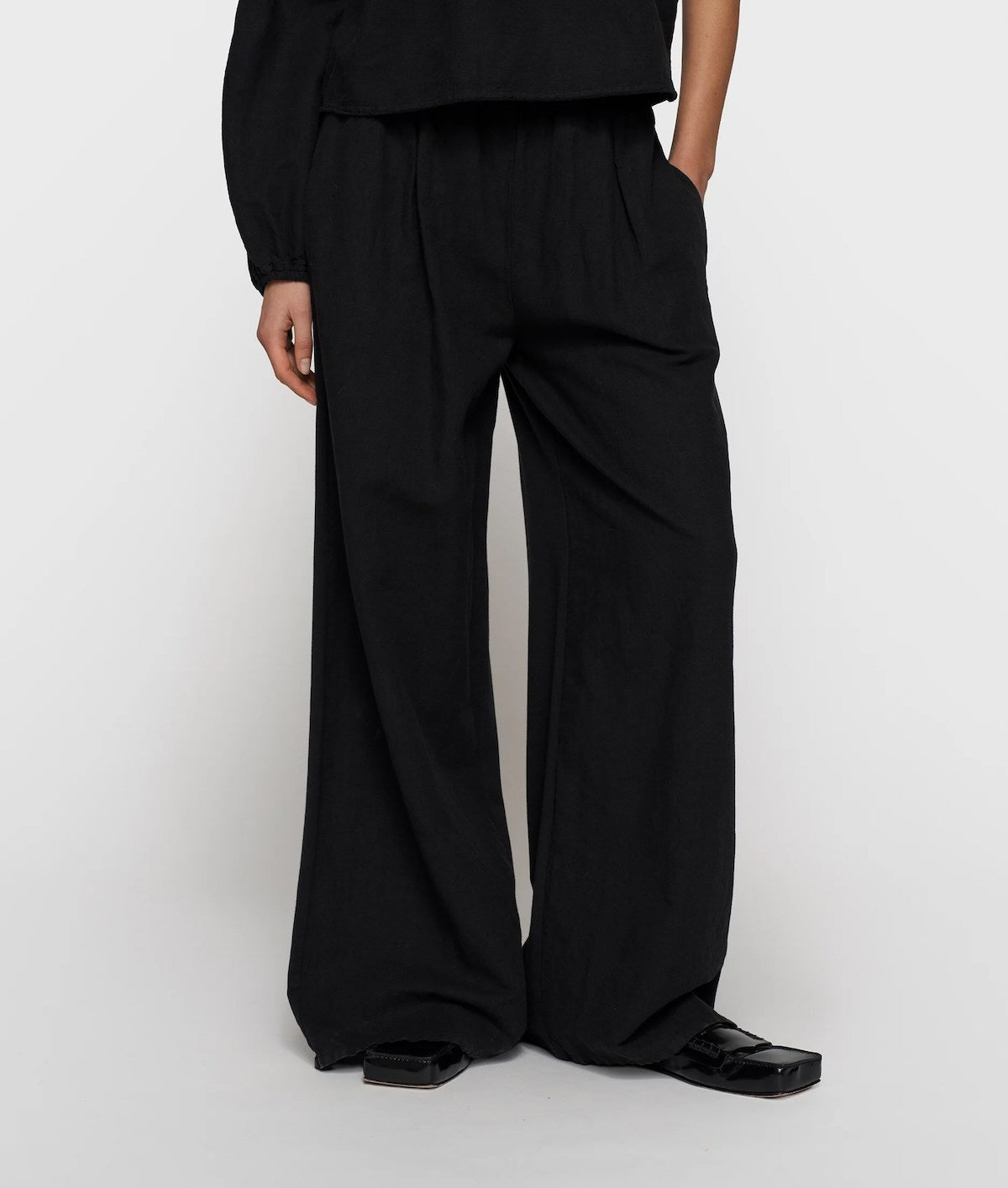 PANTALON 10DAYS COLOR NEGRO