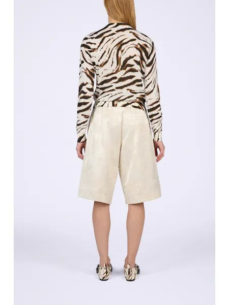 CHAQUETA GANNI COLOR BLANCO