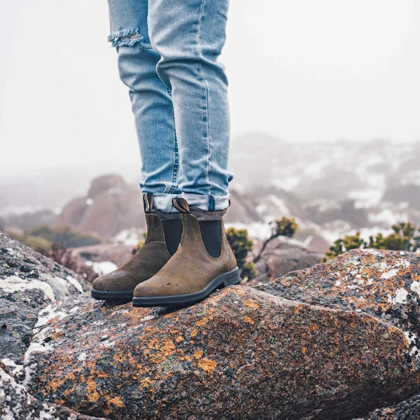ELAASTIC SIDED BOOT SUEDE