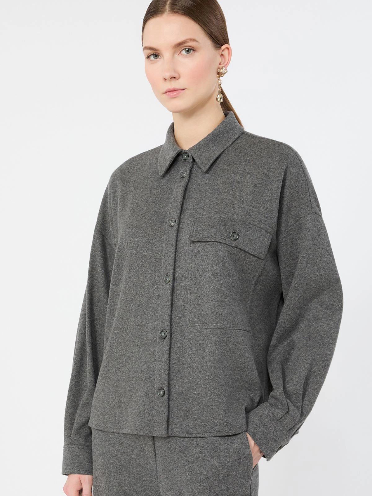 CHAQUETA DE PUNTO CON MICROMOTIVO JACQUA