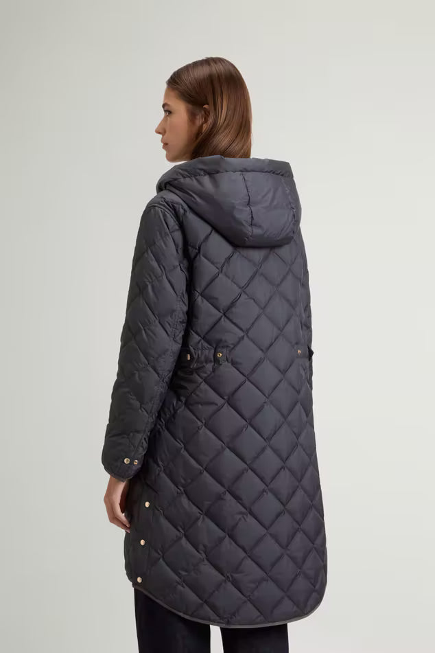 PARKA ACOLCHADA GRIS ANRACITA