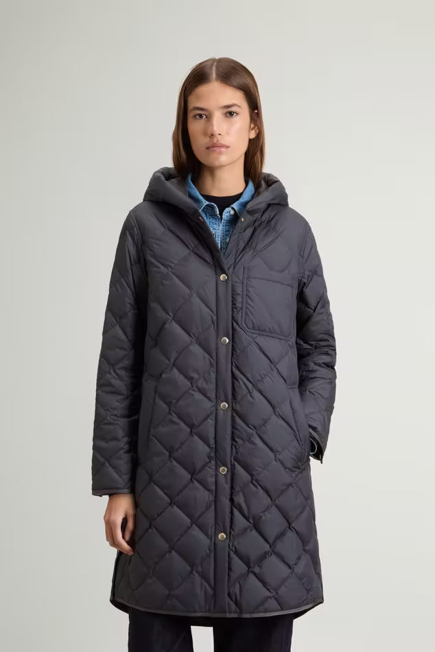 PARKA ACOLCHADA GRIS ANRACITA