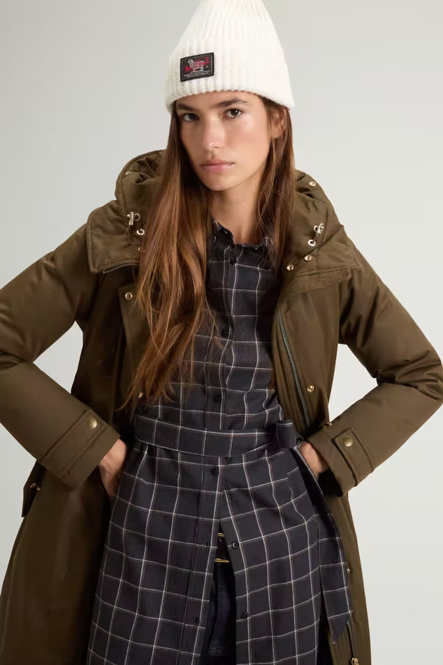 PARKA LARGA DE BEST COTTON ACOLCHADA