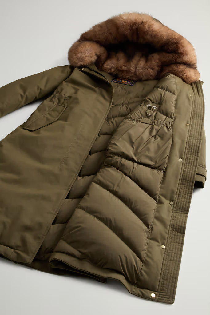 PARKA LARGA DE BEST COTTON ACOLCHADA