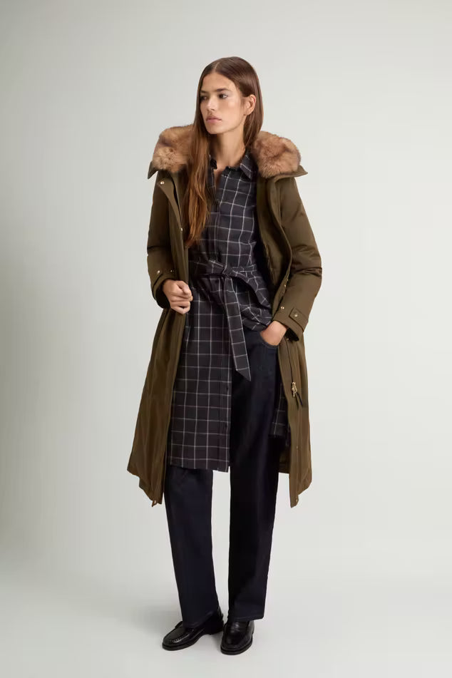 PARKA LARGA DE BEST COTTON ACOLCHADA