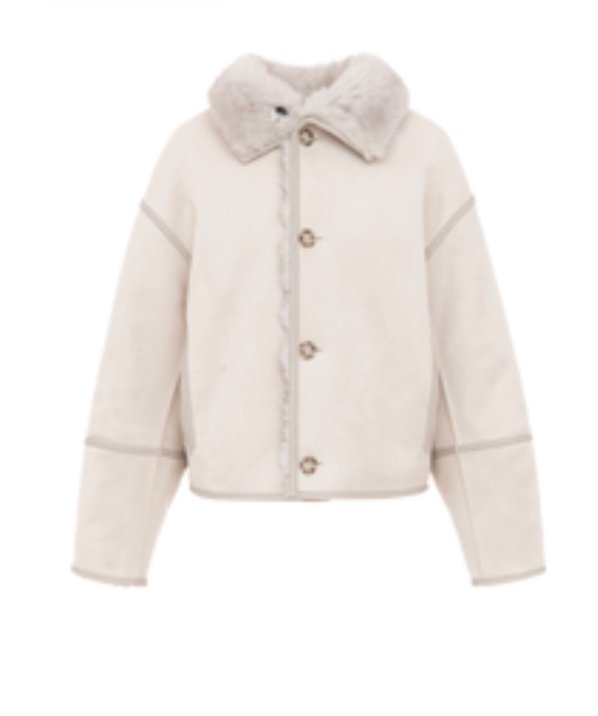 CAZADORA REVERSIBLE BEIGE
