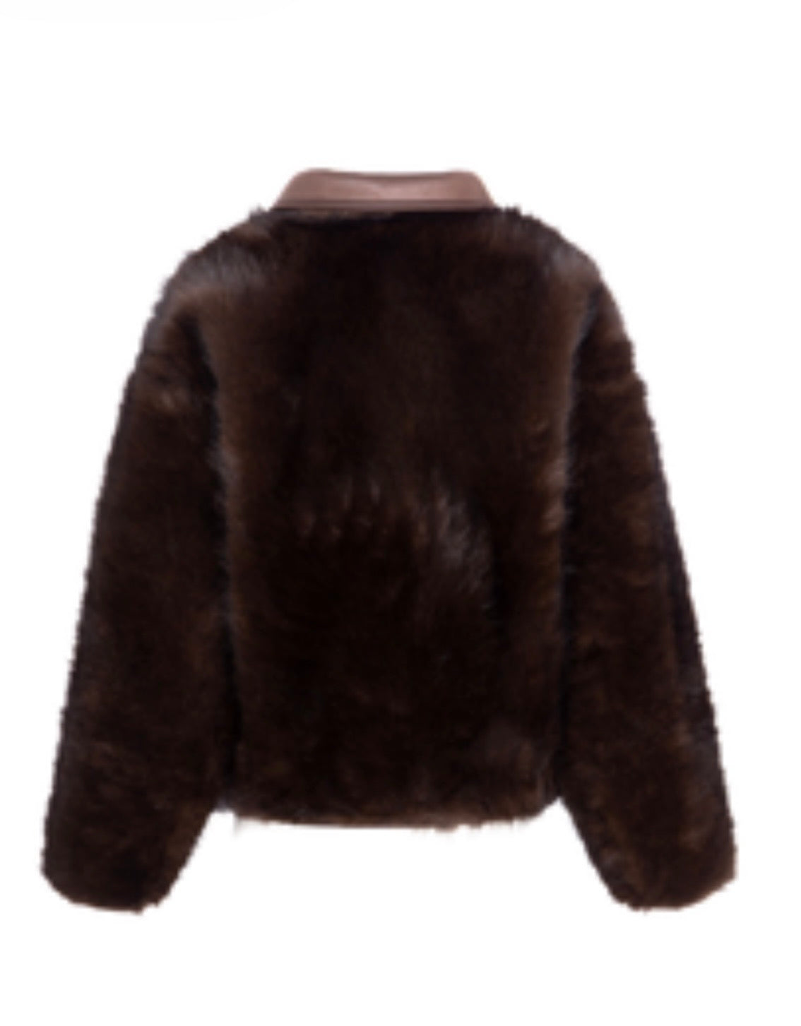 CAZADORA REVERSIBLE MARRON