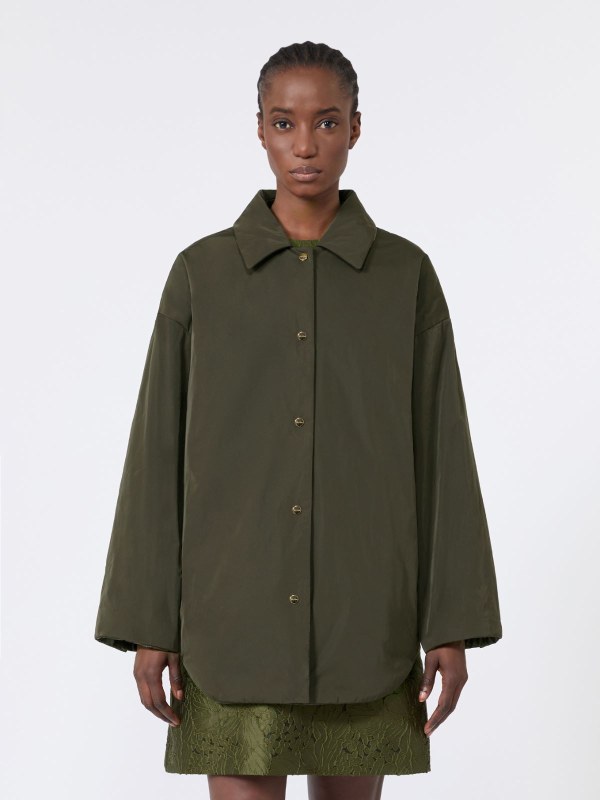 CHAQUETA ACOLCHADA REVERSIBLE DE RADMIR Y TELA IMPERMEABLE - KAKI