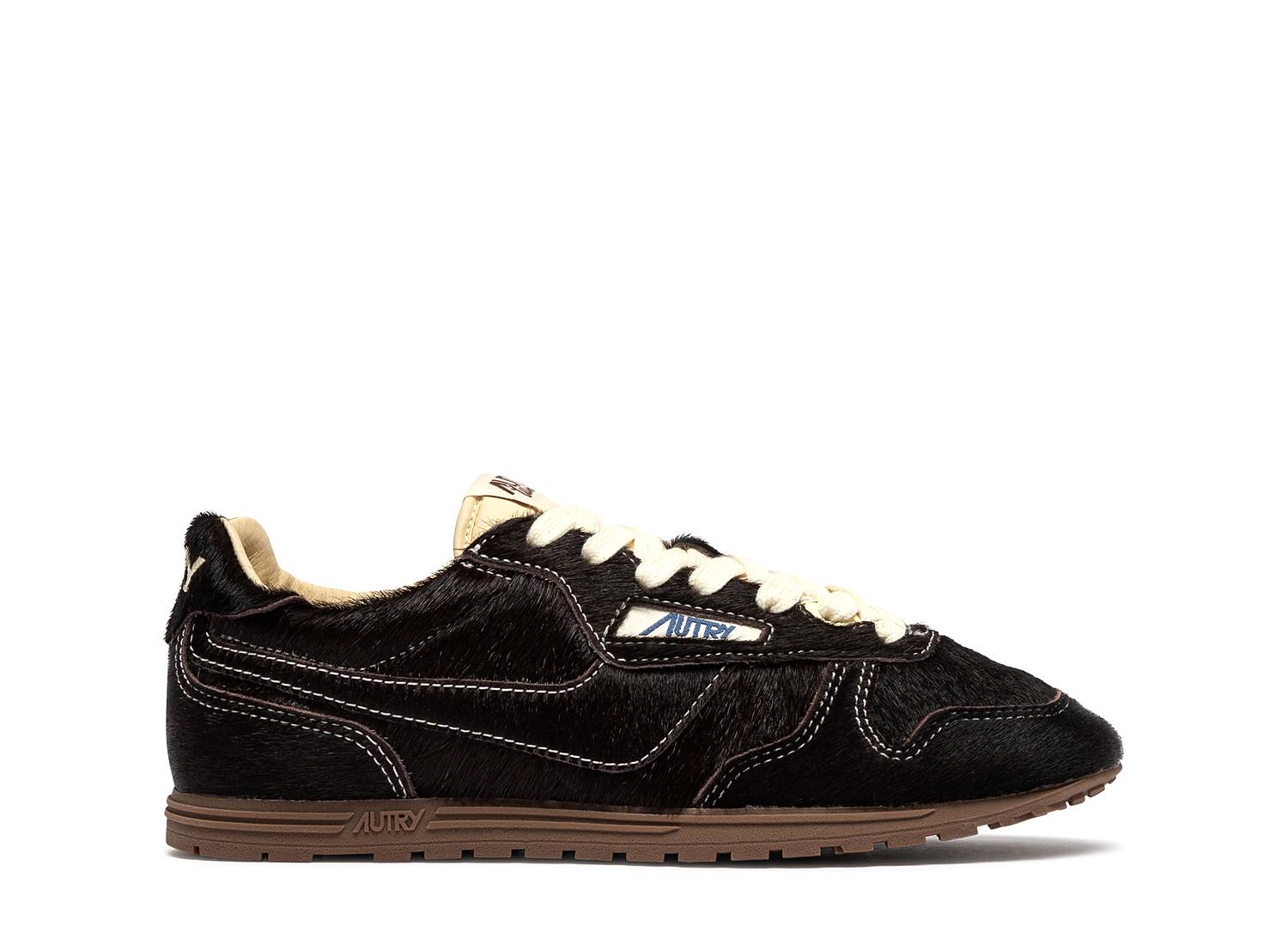 AUTRY WINDSPIN LOW BN01 PONY BROWN