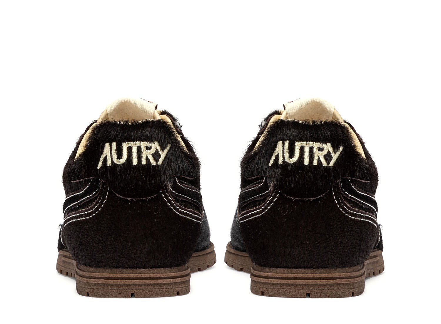 AUTRY WINDSPIN LOW BN01 PONY BROWN