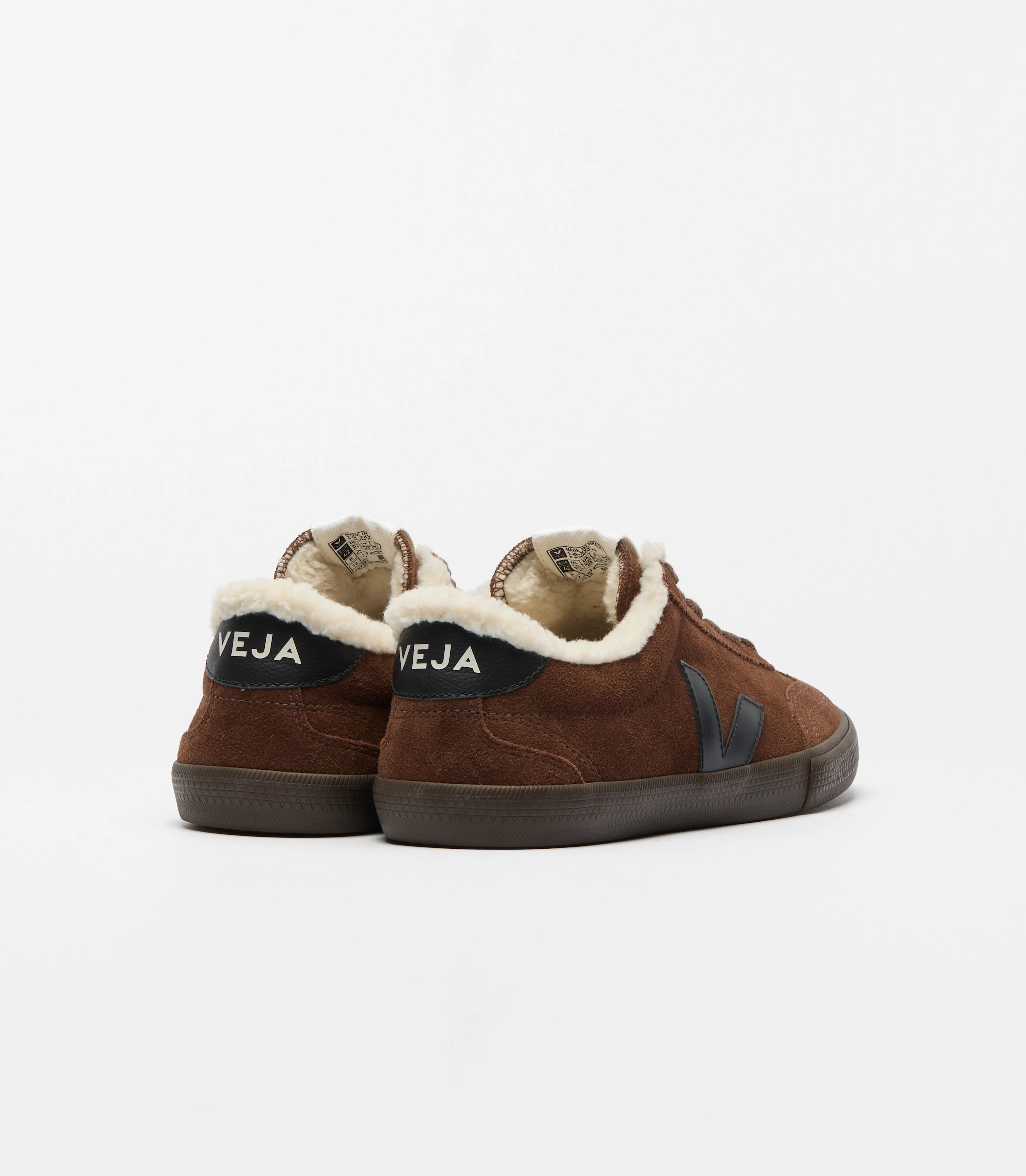 VOLLEY FURED SUEDE WALNUT BLACK EAGLE
