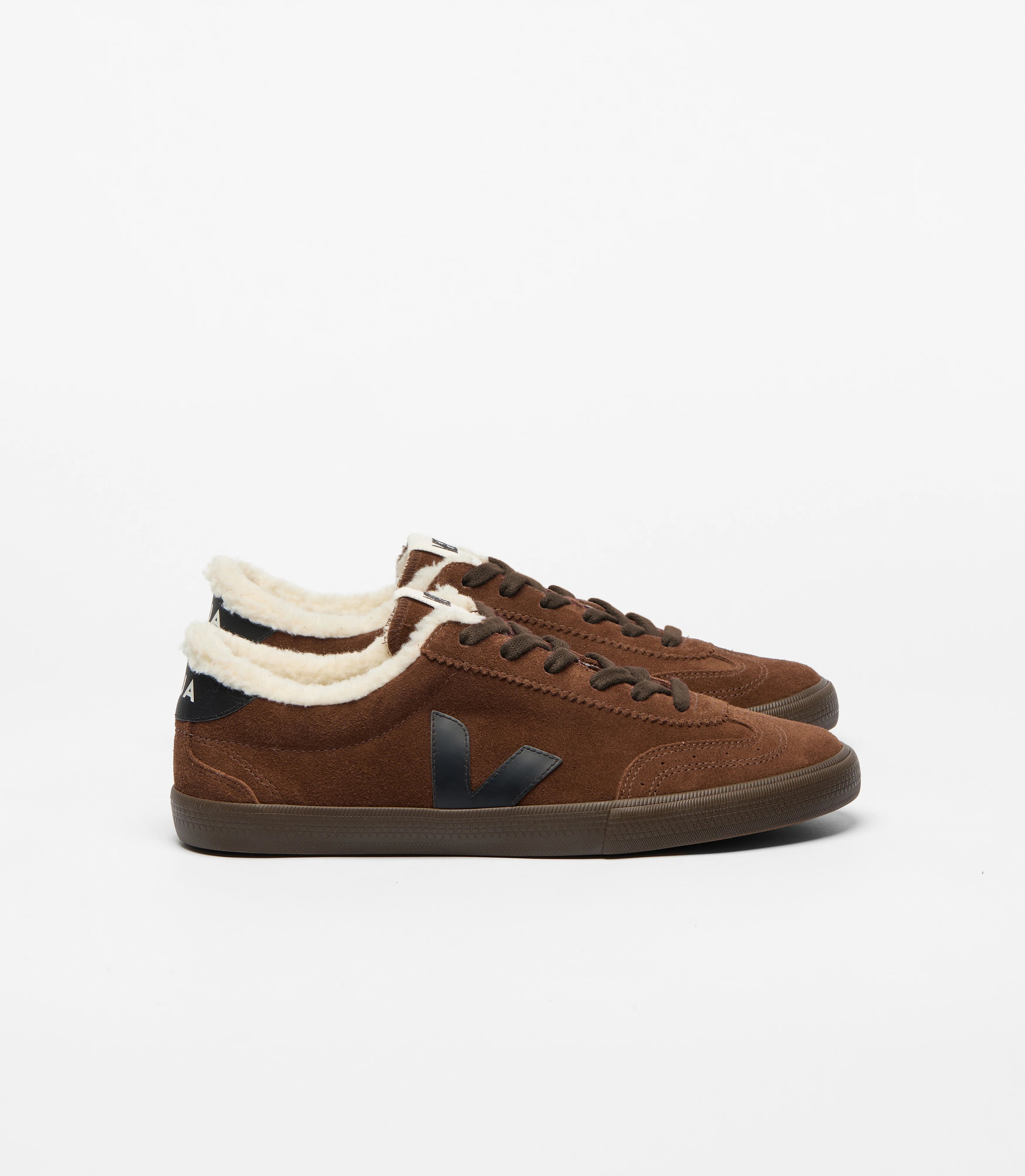 VOLLEY FURED SUEDE WALNUT BLACK EAGLE