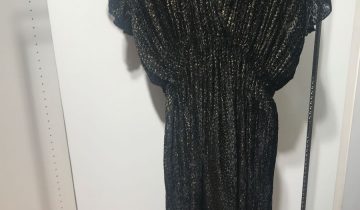 VESTIDO MASSCOB, COLOR NEGRO