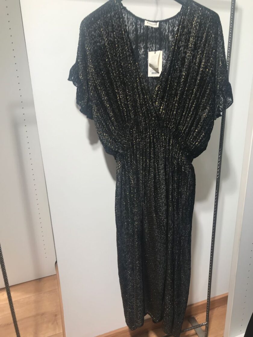 VESTIDO MASSCOB, COLOR NEGRO