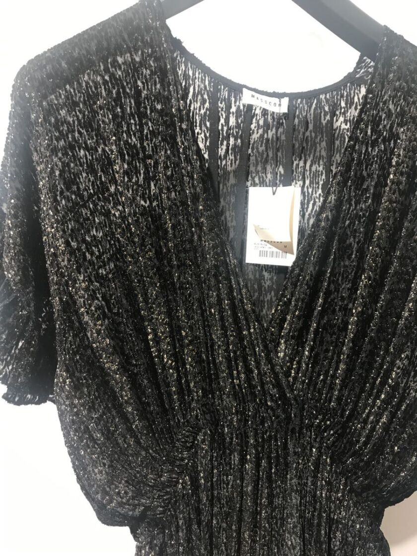 VESTIDO MASSCOB, COLOR NEGRO - Imagen 2