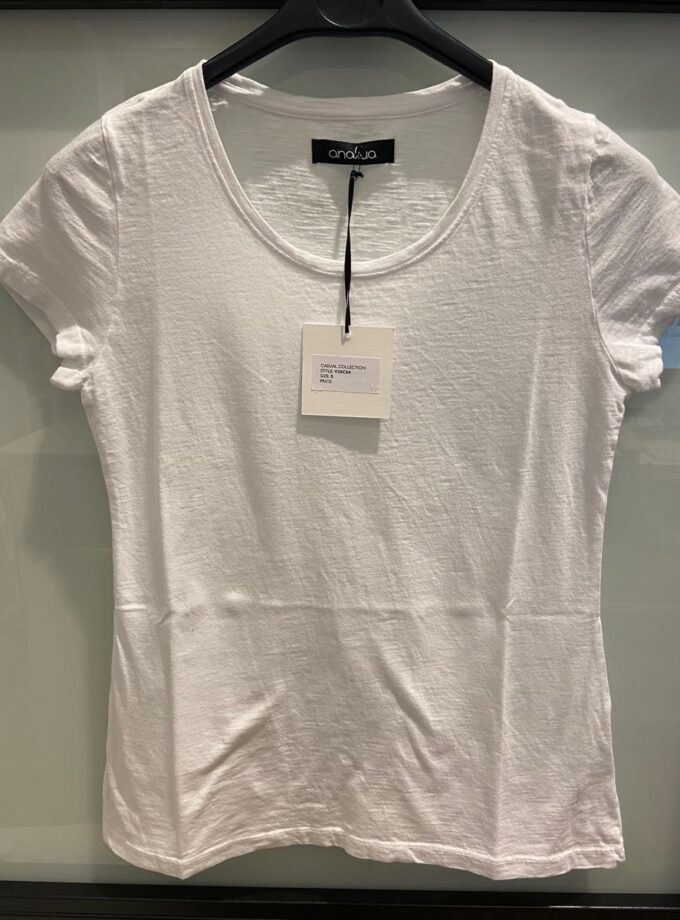 CAMISETA ANALUA, COLOR BLANCO