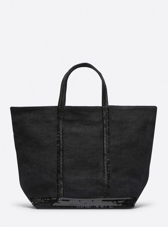 BOLSO VANESSA BRUNO, COLOR NEGRO