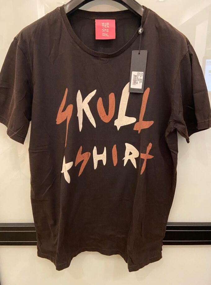 CAMISETA ONETEASPOON, COLOR NEGRO