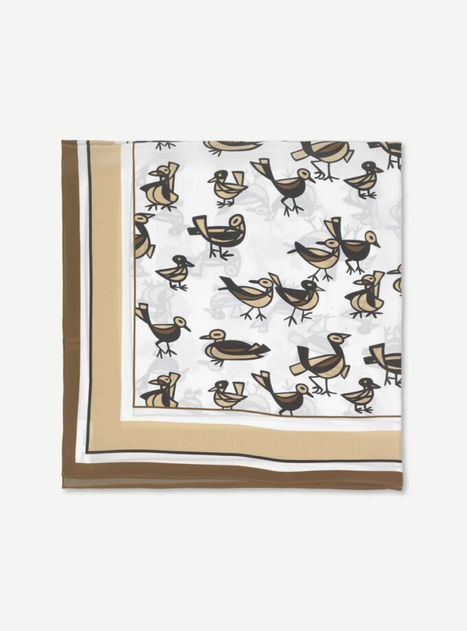 PAÑUELO SAMSOE & SAMSOE, COLOR BEIGE