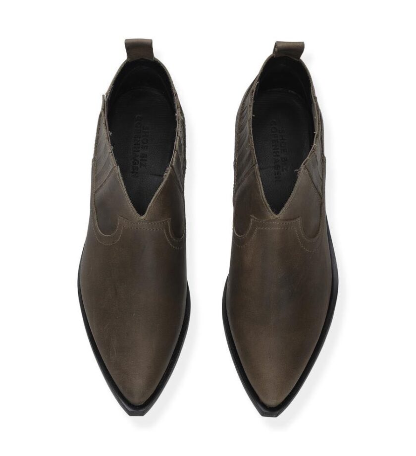 BOTAS SHOE BIZ COPENHAGEN, COLOR MARRON CHOCOLATE - Imagen 2