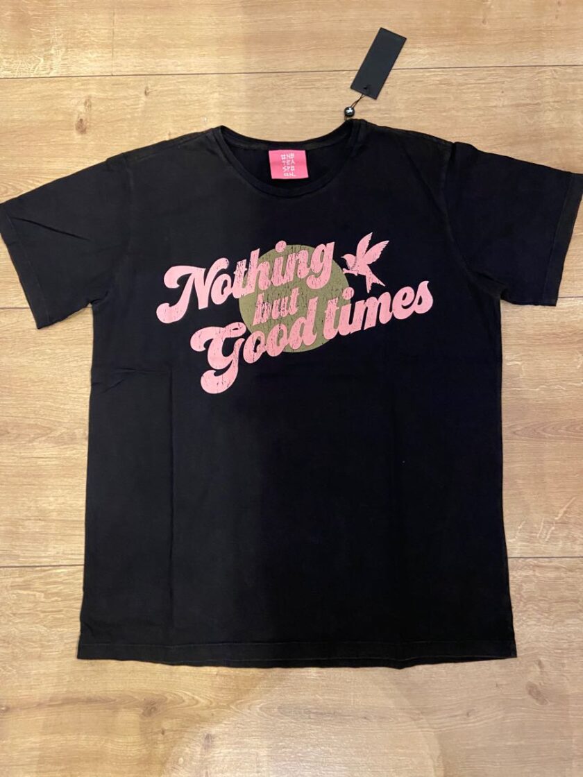 CAMISETA ONETEASPOON, COLOR MARRON