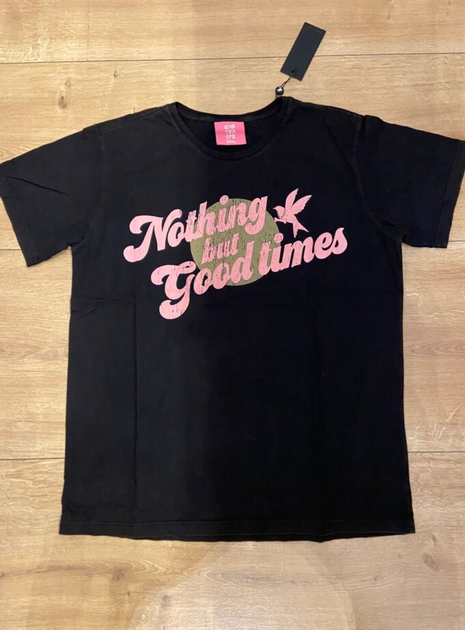 CAMISETA ONETEASPOON, COLOR MARRON