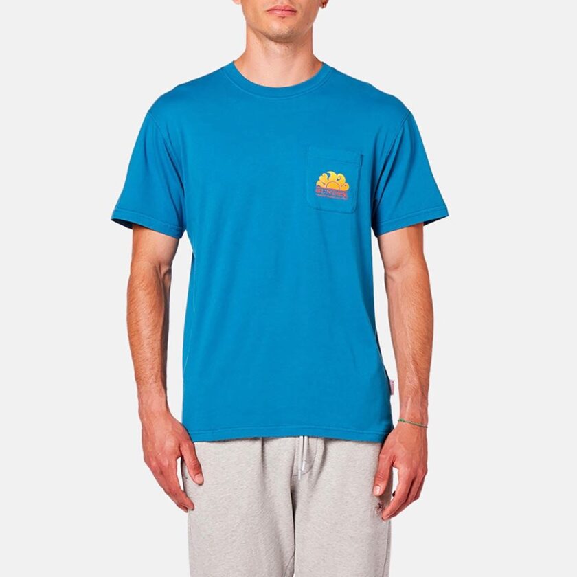 CAMISETA  COLOR AZUL SUNDEK - Imagen 3