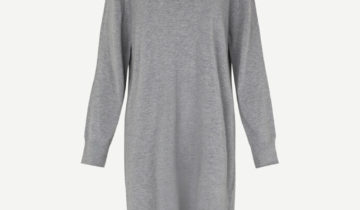 VESTIDO  COLOR GRIS SAMSOE & SAMSOE