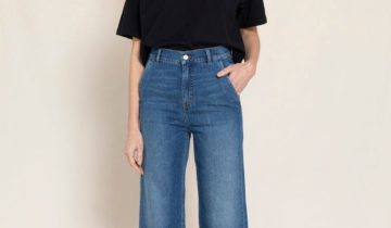 PANTALON  COLOR AZUL MEDIO FINGER IN THE NOSE